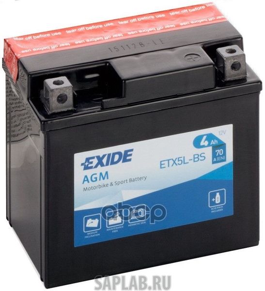 Купить запчасть EXIDE - ETX5LBS 